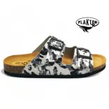 Plakton 180010-Plomo női papucs