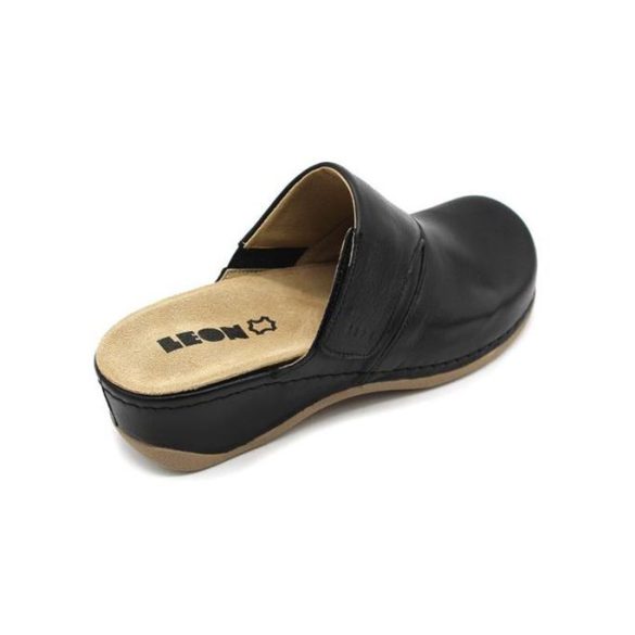 Leon Comfort 2019 Fekete női papucs