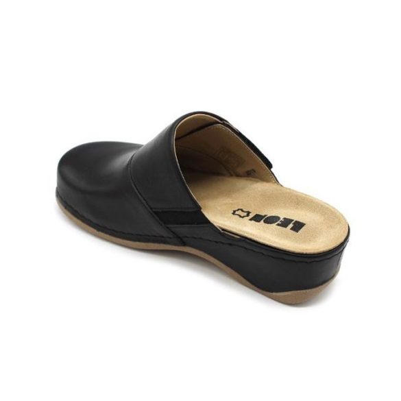 Leon Comfort 2019 Fekete női papucs