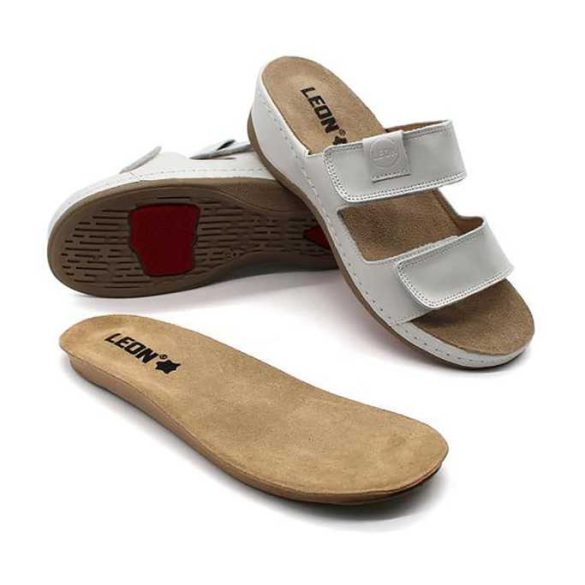 Leon Comfort 2020 tortfeher női papucs