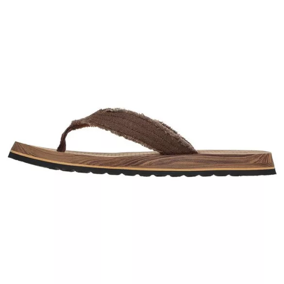 Skechers 205098-BRN férfi papucs