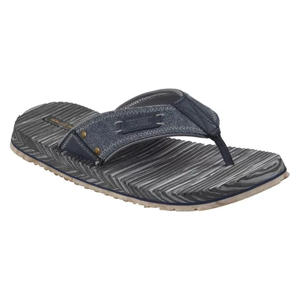 Skechers 205719-NVY férfi papucs