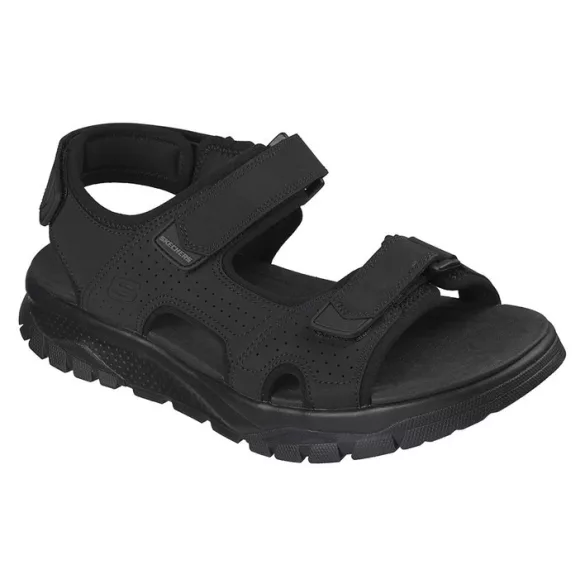 Skechers 205724-BBK férfi szandál