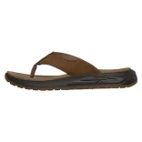 Skechers 211359-BRN férfi papucs