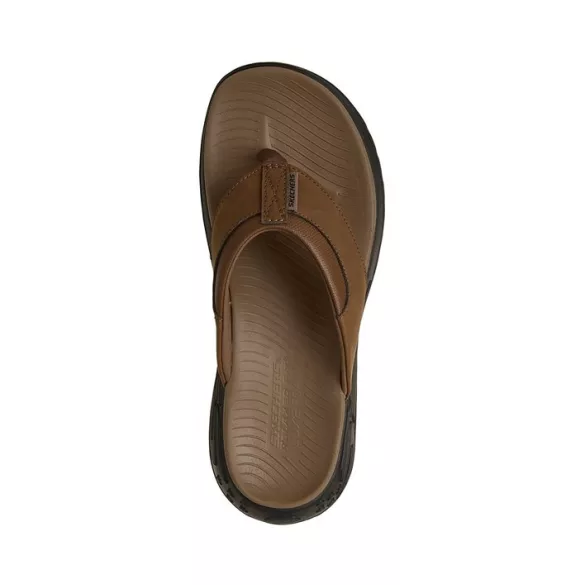 Skechers 211359-BRN férfi papucs