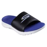 Skechers 229269-BKBL férfi papucs