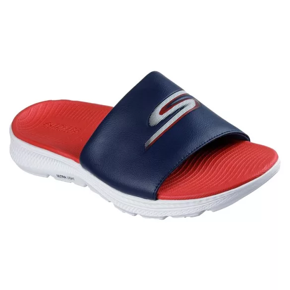 Skechers 229269-NVRD férfi papucs