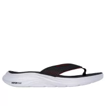 Skechers 232894-BKRD férfi papucs