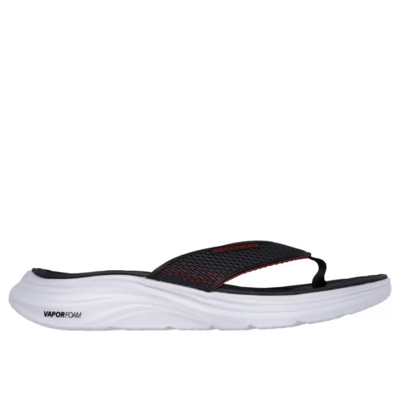 Skechers 232894-BKRD férfi papucs