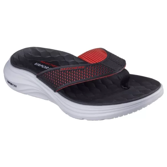 Skechers 232894-BKRD férfi papucs