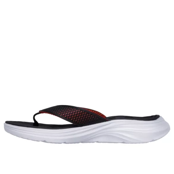 Skechers 232894-BKRD férfi papucs