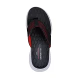 Skechers 232894-BKRD férfi papucs