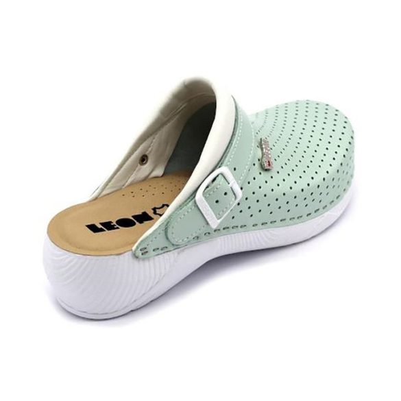 Leon Comfort 3300 Zold női papucs