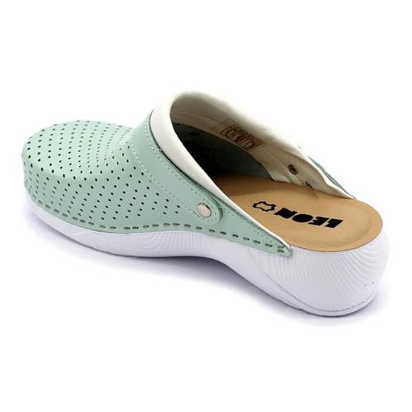 Leon Comfort 3300 Zold női papucs