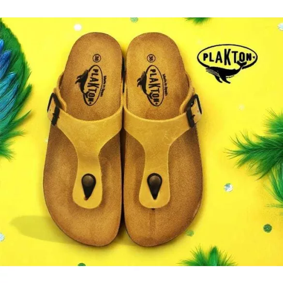 Plakton 341671-Ocre női papucs