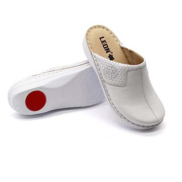 Leon Comfort 360 Fehér női papucs