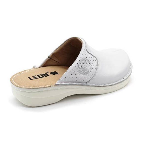 Leon Comfort 360 Fehér női papucs