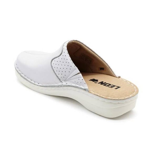Leon Comfort 360 Fehér női papucs
