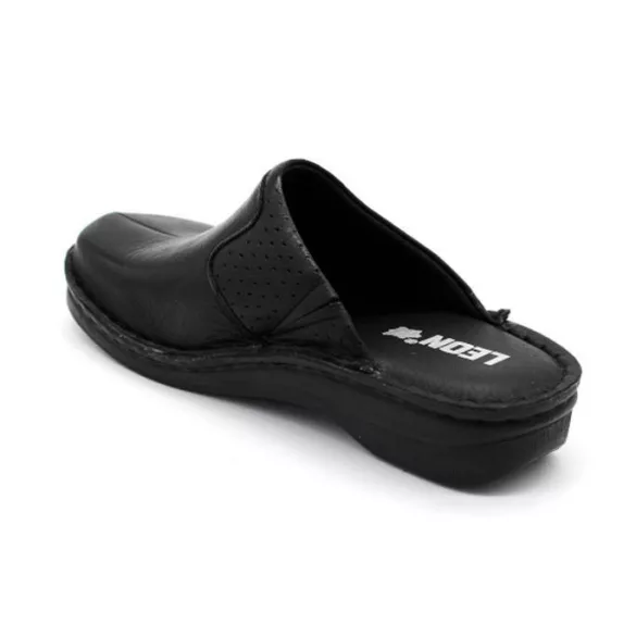 Leon Comfort 360 Fekete női papucs