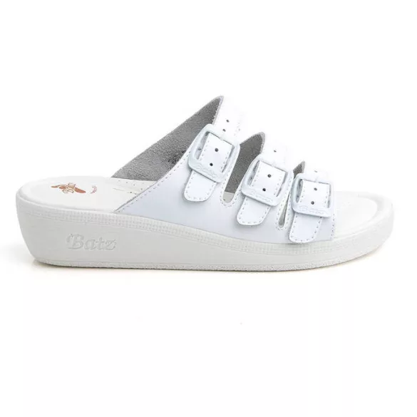 Batz 3BCS Fehér női papucs