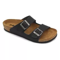 Leon Comfort 4010 Fekete-bak női papucs
