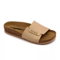 Leon Comfort 4022 bezs-R női papucs