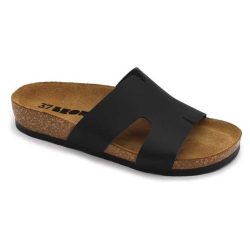 Leon Comfort 4054 fekete női papucs