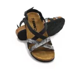 Leon Comfort 4305 fekete női szandál