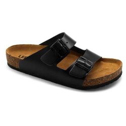 Leon Comfort 4703 fekete-bak férfi papucs