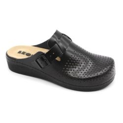 Leon Comfort 5001 Fekete női papucs