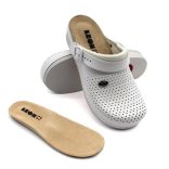 Leon Comfort 5002 feher női papucs