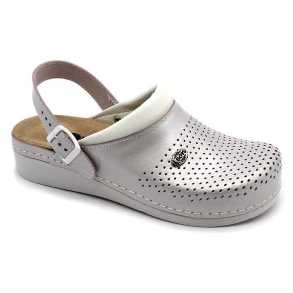 Leon Comfort 5002 perla női papucs