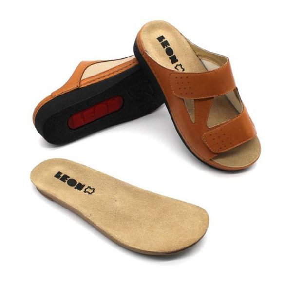 Leon Comfort 5010 Barna női papucs