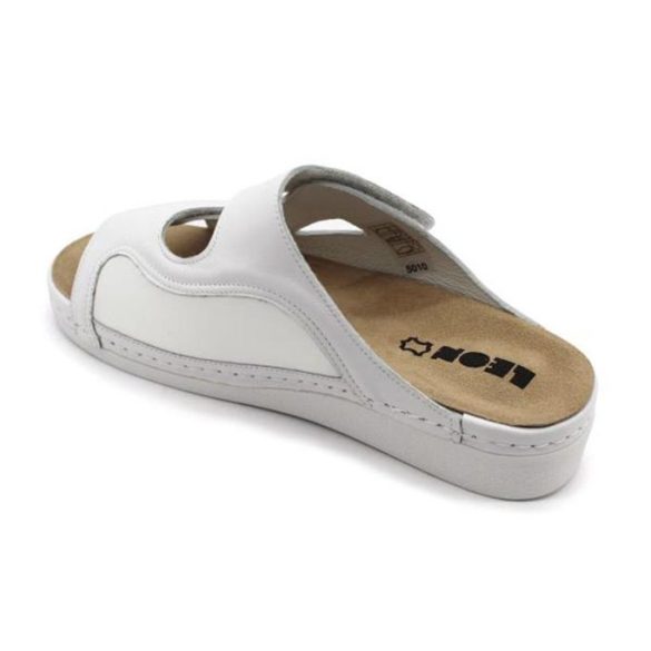 Leon Comfort 5010 Feher női papucs