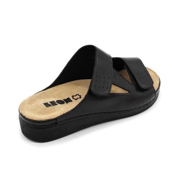 Leon Comfort 5010 Fekete női papucs
