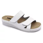 Leon Comfort 5011 Feher női papucs