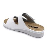 Leon Comfort 5011 Feher női papucs