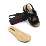 Leon Comfort 5020 Fekete női szandál