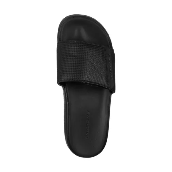 Skechers 51729-BBK férfi papucs