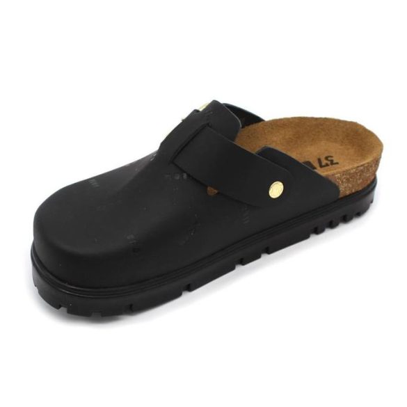 Leon Comfort 6000 Fekete női papucs