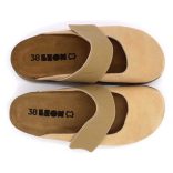 Leon Comfort 6002 bezs női papucs