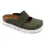 Leon Comfort 6002 zold női papucs
