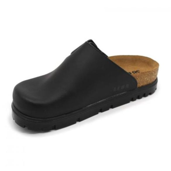 Leon Comfort 6005 fekete női papucs