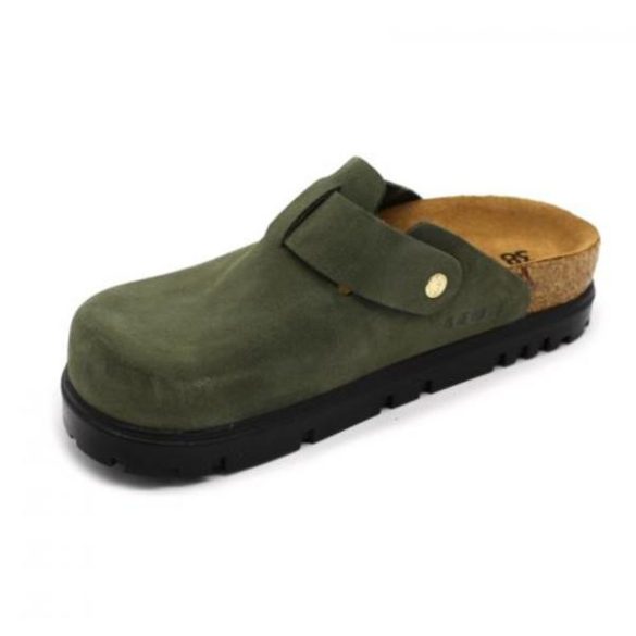 Leon Comfort 6006 zold női papucs