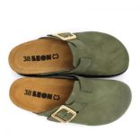 Leon Comfort 6006 zold női papucs