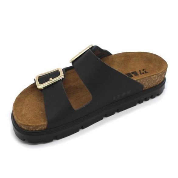 Leon Comfort 6010 Fekete női papucs