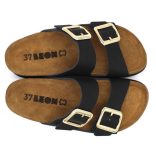 Leon Comfort 6010 Fekete női papucs