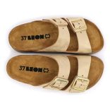 Leon Comfort 6010 arany női papucs