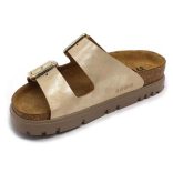 Leon Comfort 6010 arany női papucs