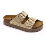 Leon Comfort 6010 arany női papucs